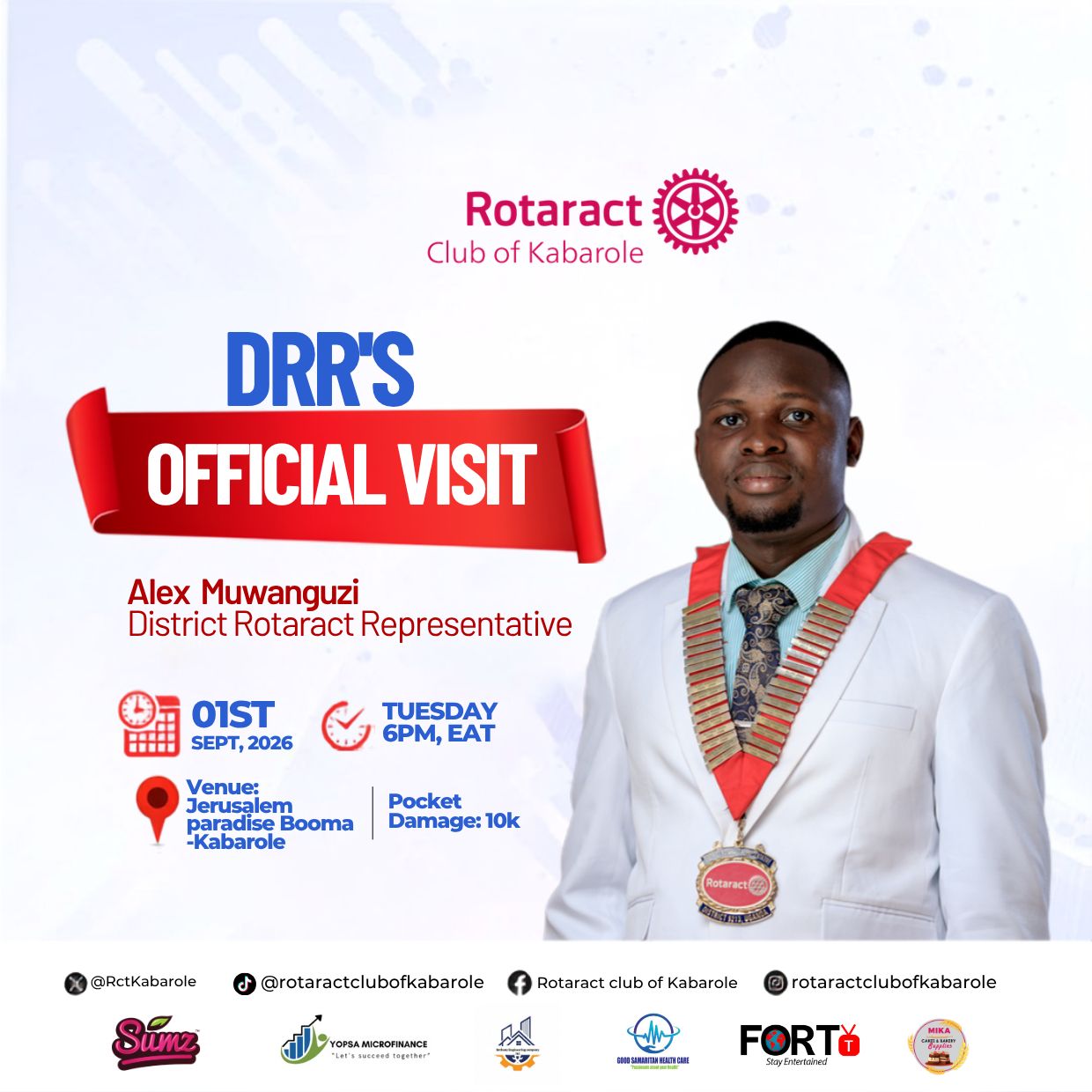 DRR OFFICIAL VISIT